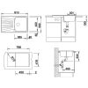 Кухонная мойка Blanco NOVA 45 S 511696