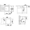 Кухонная мойка Blanco NOVA 5 S 515018 Кофе