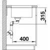 Кухонная мойка Blanco ANDANO 500-U 518313  Нерж Сталь