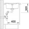 Кухонная мойка Blanco METRA 5 S 513044 Антрацит