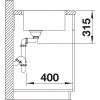 Кухонная мойка Blanco ANDANO 500-IF 518315 Нерж Сталь