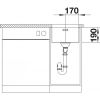 Кухонная мойка Blanco Andano 340-U 518305 Нерж Сталь Зерк