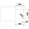 Кухонная мойка Blanco Andano 340-U 518305 Нерж Сталь Зерк