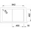 Кухонная мойка Blanco LIVIT 45 S 514788 полированная