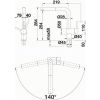 Кухонный смеситель Blanco LINUS-S 516695 Песочный