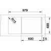 Кухонная мойка Blanco AXIS II 6 S-IF 516529 Нерж Сталь Зерк