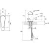 Смеситель для умывальника Ravak Suzan SN 012.00 X070002