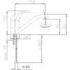 Смеситель для умывальника Armatura Baryt 552-914-00