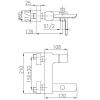 Смеситель для ванны Armatura Korund 4004-010-00