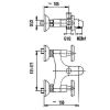 Смеситель для ванны Armatura Symetric 344-010-00