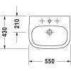 Умывальник Duravit D-Сode 23105500002