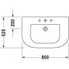 Умывальник Duravit Happy D 041780