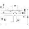 Умывальник Duravit Happy D 041780