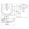 Умивальник Kolo Ovum L41170
