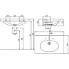 Умивальник Kolo Ovum Reflex L41180900