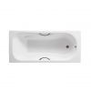 Чавунна ванна Roca Malibu 150x75 A23157000R + ручки + опора A150412330