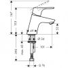 Смеситель для умывальника Hansgrohe Focus 31732000