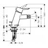 Смеситель для биде Hansgrohe Focus S 31721000