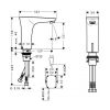 Cмеситель для умывальника Hansgrohe PuraVida 15173000 (электронный)