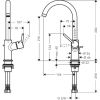 Смеситель для умывальника Hansgrohe Talis 32084000