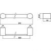 Полотенцедержатель Emco Fino 846000180