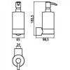 Дозатор жидкого мыла Emco Fino 842100101