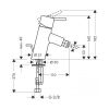 Смеситель для биде Hansgrohe Talis S 32220000
