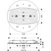 Верхній душ Hansgrohe Raindance Rainmaker 28404000