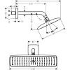 Верхний душ Hansgrohe Raindance E 360 AIR 27371000