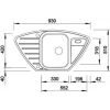 Кухонная мойка Blanco LANTOS 9 E-IF 516277 полированная