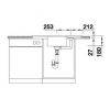 Кухонная мойка Blanco ZIA 9 E 514757 Алюметаллик