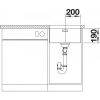 Кухонная мойка Blanco ANDANO 400-U 518309 Нерж Сталь