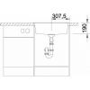 Кухонная мойка Blanco DALAGO 6 514198 Алюметаллик