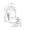 Смеситель для умывальника Armatura Kroma 542-834-00
