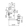 Смеситель для умывальника Armatura Nefryt 502-815-00