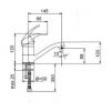 Смеситель для умывальника Armatura Nefryt 502-915-00