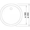 Кухонная мойка Blanco RONDO 515028 Кофе