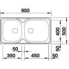 Кухонная мойка Blanco TIPO XL 9 511926 полированная