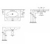 Умывальник Villeroy & Boch La Belle 612411R1