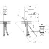 Смеситель для биде Ravak Chrome CR 055.00 X070055