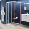 Нерухома душова стінка Ravak Supernova APSS-75 94030UR211 сатин+pearl