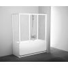 Двери для ванны Ravak AVDP3-180 40VY0102Z1 белый+transparent