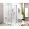 Душевые двери Ravak Chrome CRV2-120 1QVG0U00Z1 сатин+transparent