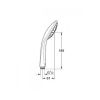 Ручной душ Grohe Vitalio Joy Mono 27542000