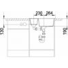 Кухонная мойка Blanco METRA 6 517351 Серый Беж