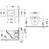 Унітаз підвісний Duravit DuraStyle 2542090000 без сидіння