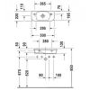 Умивальник Duravit DuraStyle 0713500008