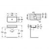 Умывальник Roca Element A327572000