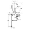 Смеситель для умывальника Hansa Designo 51032273