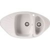Кухонна мийка Marmorin Oren 180613016 white alabaster